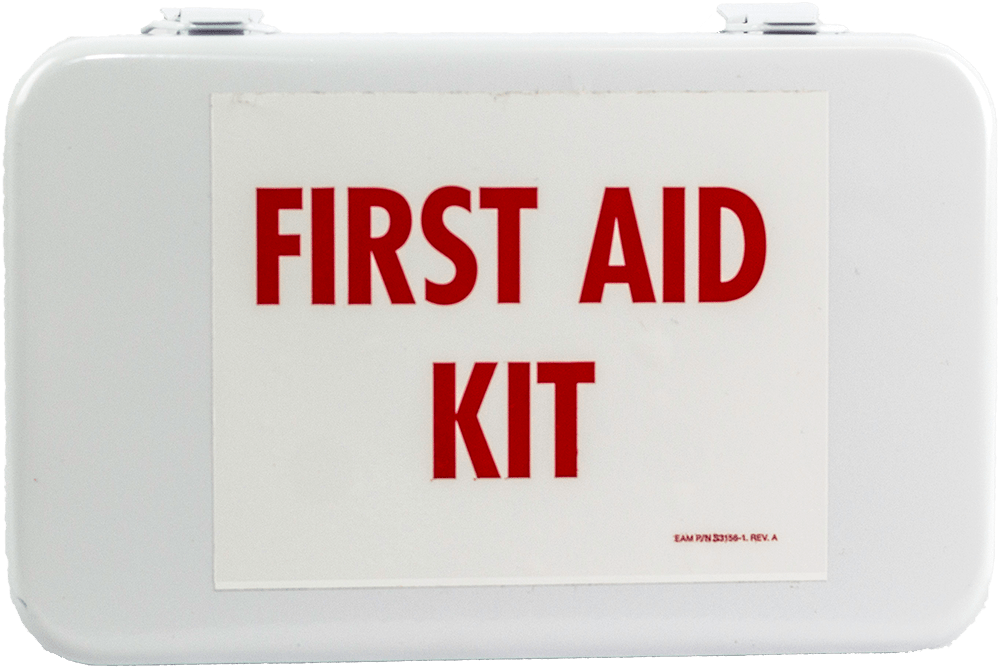 eam first aid kid no content label